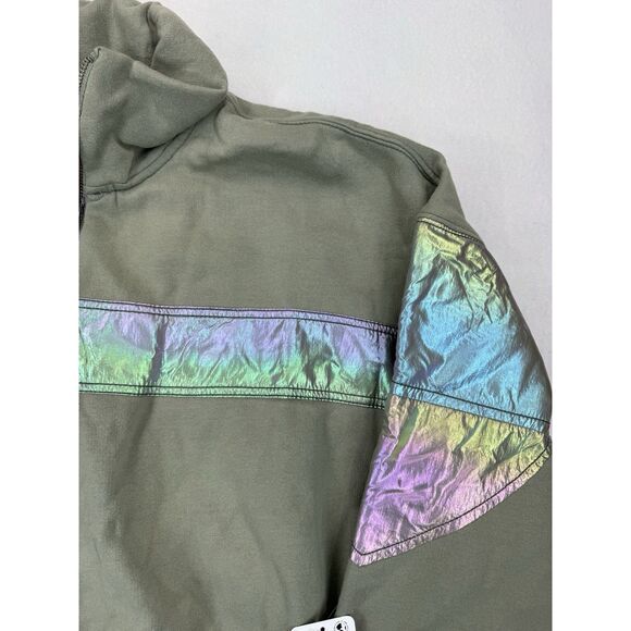 Free People Movement Women's Away We Go Half Zip Sage Stone XL NWT $128 MSRP - Picture 6 of 8